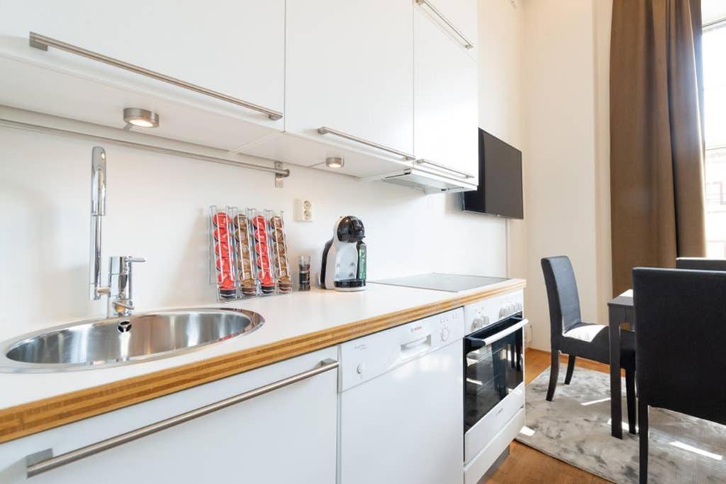 Nordic Host Luxury Apts - Prinsens Gate - Large Mezzanine Studio Oslo Buitenkant foto