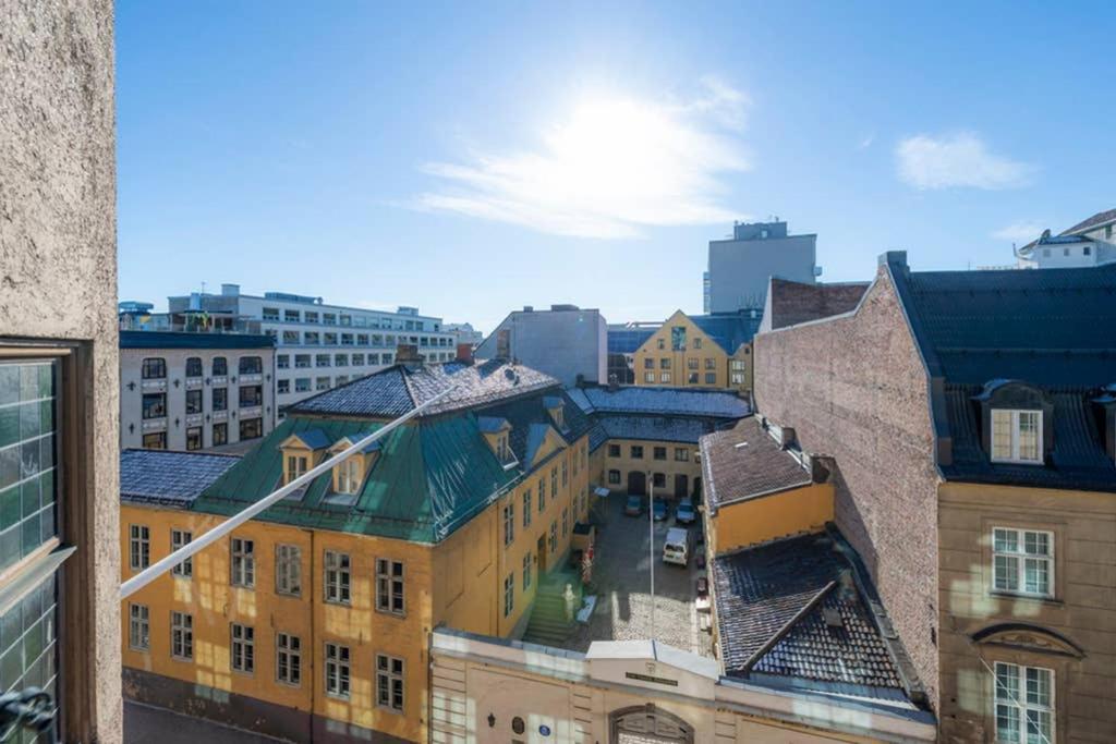 Nordic Host Luxury Apts - Prinsens Gate - Large Mezzanine Studio Oslo Buitenkant foto